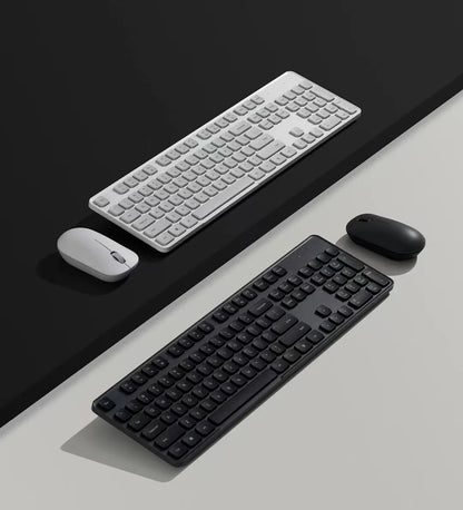 Xiaomi Wireless Keyboard and Mouse Set 3 2.4G Wireless Slim and Quiet Business Office Use Plug and Play