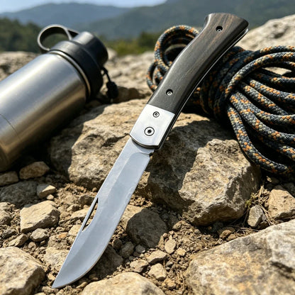 Folding Knife Outdoor Field Hiking Travel Camping Tent Barbecue Fishing Picnic Multi-functional Convenient Tool