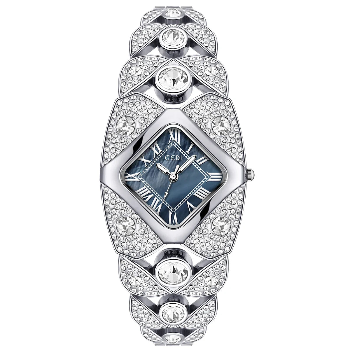 2026 New Women Watch Light Luxury Brand Diamond Inlaid Bracelet Watches Waterproof Ladies Fashion Quartz Clock Wristwatch Gift