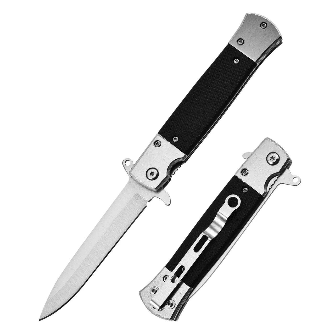 Outdoor Portable Folding Knife Stainless Steel High Hardness Multi-purpose Pocket Knife for Camping Hiking Survival EDC Tool