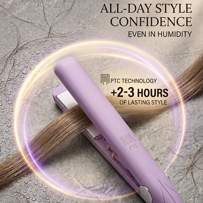 New Curling Iron Mini Hair Straightener Iron Ceramic Straightening Styling Tools Hair Curler Flat Iron Beard Straightener