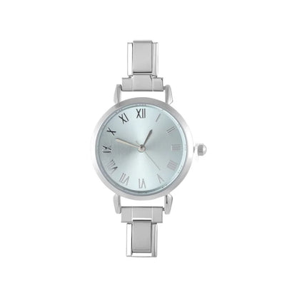 1PC High Quality Men Women's Stainless Steel Round Simple Watch Bracelet Bangle For Friend Wife Birthday Gift DIY Jewelry