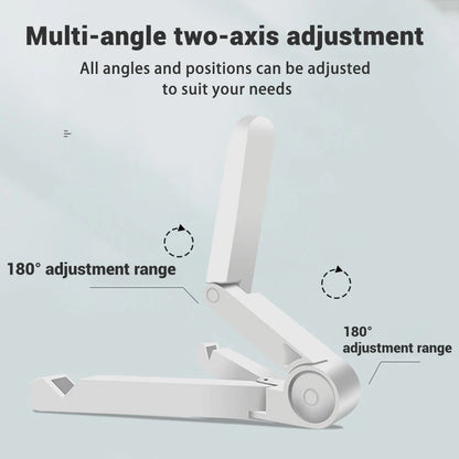 Multi Functional Foldable Tablet Stand Universal Adjustable Phone Holder Portable Tablet Bracket For iPhone Huawei Xiaomi Tablet