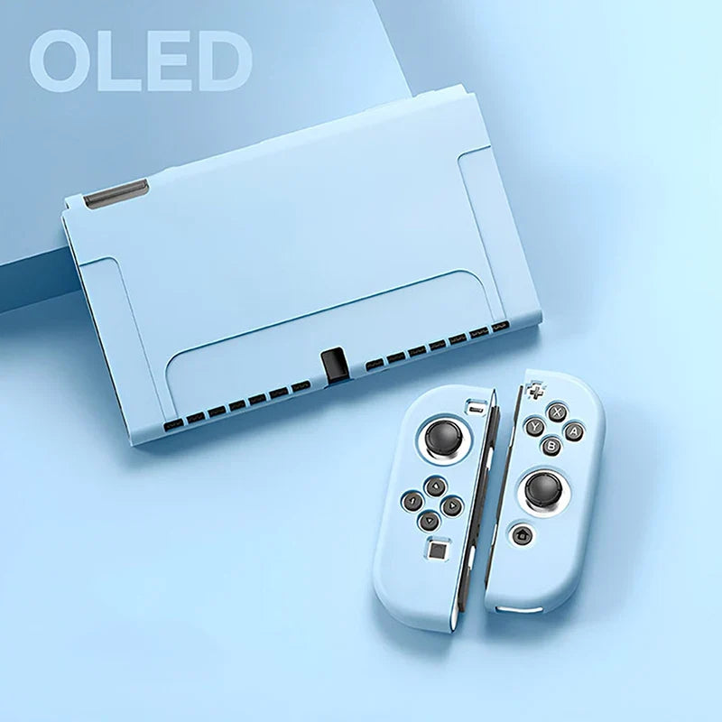 NEW SALE Protective Case Compatible With  Switch OLED Console And Joy-Cons, Switch Can Be Inserted In Dock With Shell