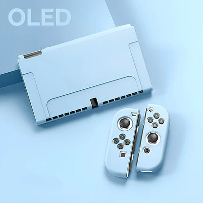 NEW SALE Protective Case Compatible With  Switch OLED Console And Joy-Cons, Switch Can Be Inserted In Dock With Shell