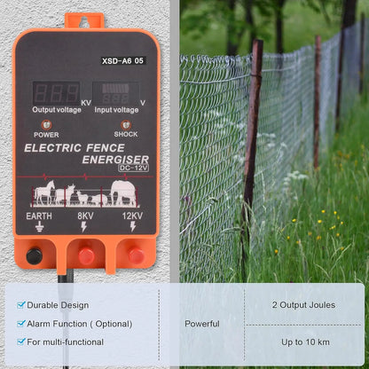 110/220V Electric Fence Energiser for Farm Animal Supplies Electronic Fence Host Electric Fence To Protact Cattle Sheep Horse