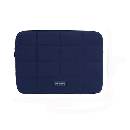 14/15.6inch Quilted Tablet Bag Shockproof Solid Color Travel Tablet