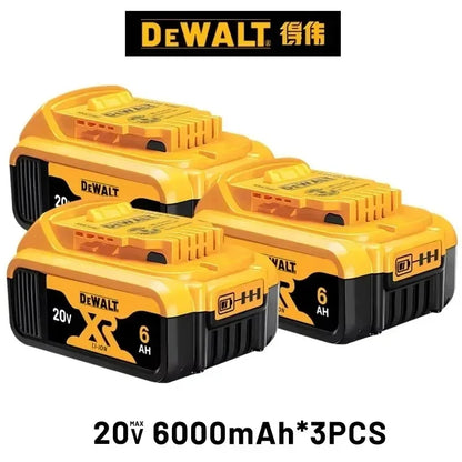 100% Original Dewalt 20V 6000mah Power Tool Battery Dcb206 Dcb205