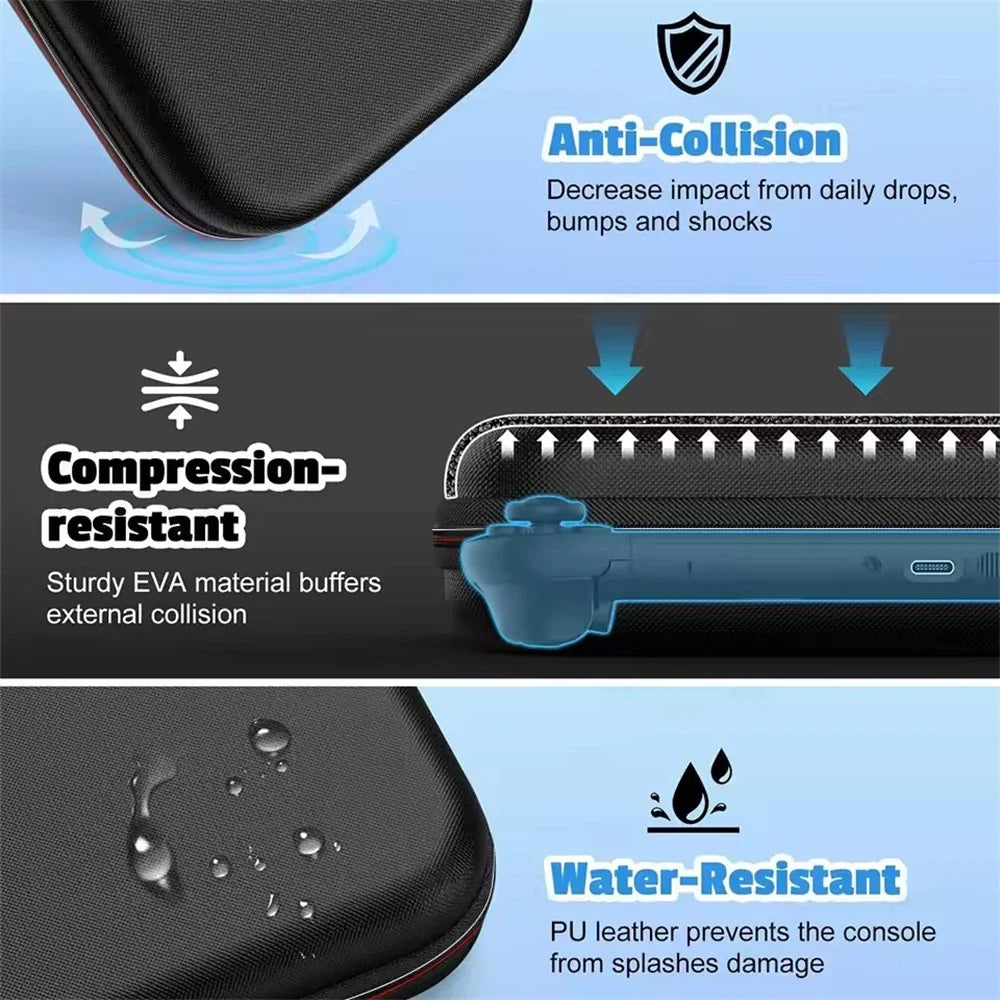 Travel Carrying Case For NS Switch 2 Console EVA Hard Shell Shockproof Storage Bag Protective Bag Pouch for Switch 2 Accessories