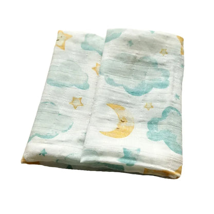 New Cotton Baby Blankets Newborn Soft Cotton Baby Blanket Muslin Swaddle Wrap Feeding Burp Cloth Towel Scarf Baby Stuff 58x58cm