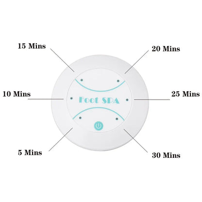 Detox Ionic Foot Spa Bath Machines Vibration Massage Care Arrays Aqua Healthy Therapy Deep Tissue Clean Foot Bath Spa Massager