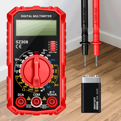 ANENG SZ308 Digital Multimeter   AC/DC Current Meter Voltage Resistance Meter Electrician LCD Backlight Ohm Square Wave Test