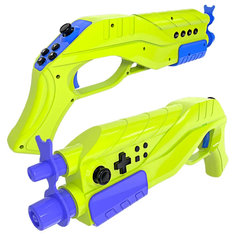1 Pack Game Gun Controller for Switch, Ergonomic Shooting Game Gun Grip for Switch Joypad