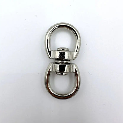 Metal Eight-Character Rotating Buckle Ring Anti-Knotting Dog Chain Buckle Connecting Ring DIY Jewelry Pendant Jewelry Accessory