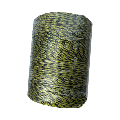Electric Fence Polywire Wear Resistant Practical Convenient Sturdy Multipurpose 400M for Dogs Fence Pasture Sheep Cattle