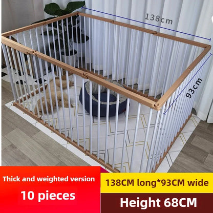 68CM in High Dog Fence Barrier Indoor DIY Poodle Teddy Fences Freely Combined Thickened Rabbit Cage Spliced Pet Guardrails