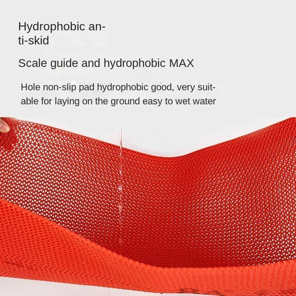 Halloween Gift Water Resistant Anti Slip Floor Mat for Bathroom Kitchen Toilet Hollow Shower Rug for Home Decoration Use Daily