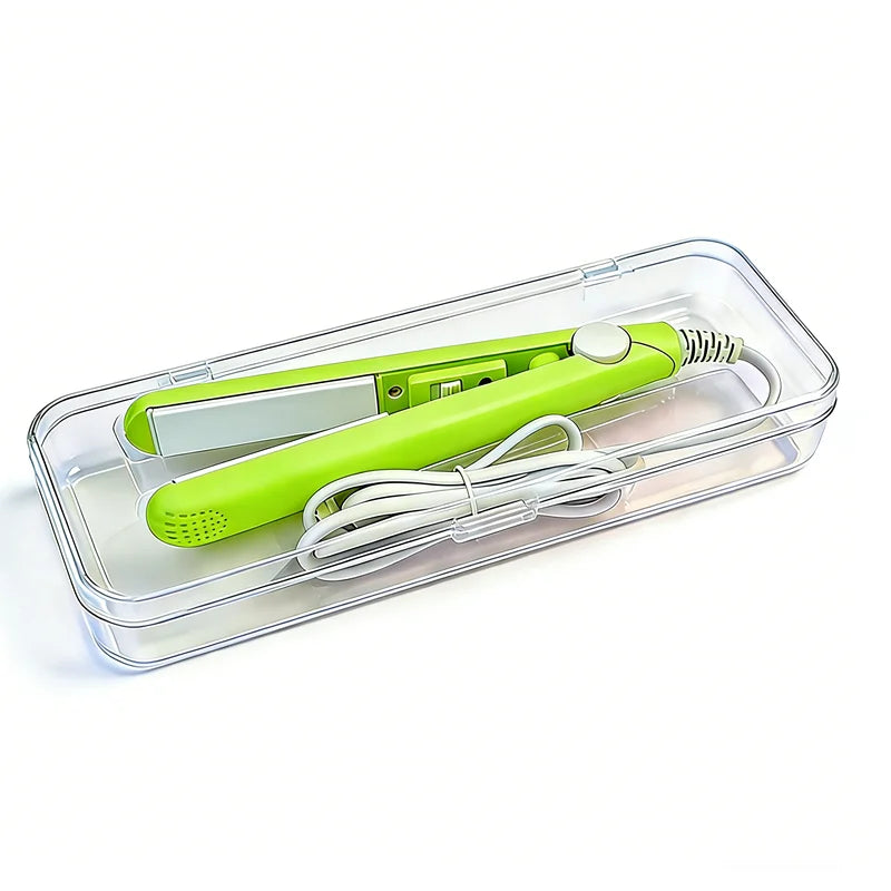 New Curling Iron Mini Hair Straightener Iron Ceramic Straightening Styling Tools Hair Curler Flat Iron Beard Straightener