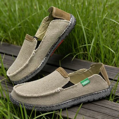 Men’s Loafers Slip-Resistant Casual Footwear Designed for Urban Lifestyle  Lace-Free Design for Comfortable Barefoot Wear