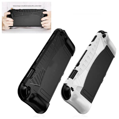 Game Console Protective Case Silicone Grip Case For Switch 2  With Stand Thumb Grip Integrated Game Console Protective Soft Case