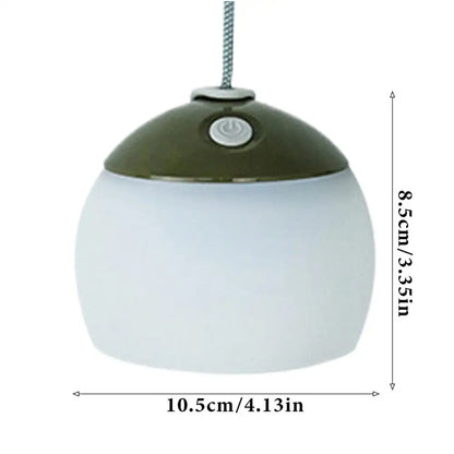 Camping Light With Hook 4 Mode Adjustable LED Tent Light Portable Outdoor Lantern Rechargeable LED Tent Lantern For Fishing Camp