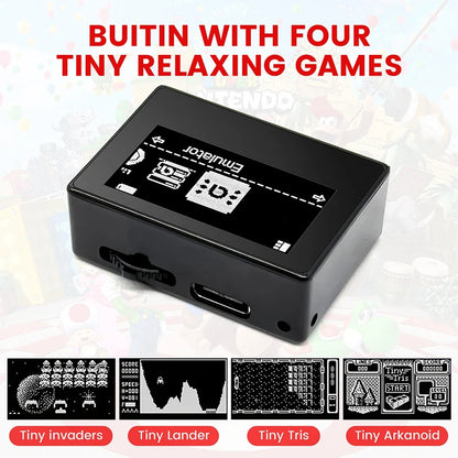 NFC Simulator Pixl Emulator iNFC Infinite Swipe OLED HD Intelligent Bluetooth Simulator for Switch2/3DS/Wii U Game Accesories