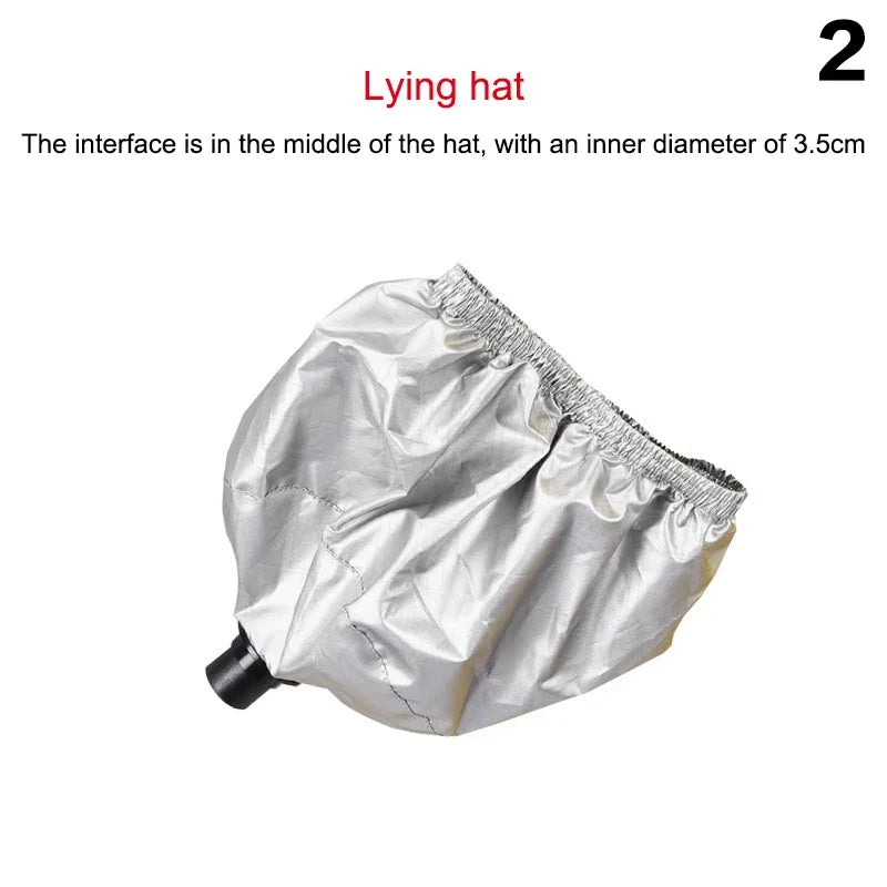 Steam Hair Care SPA Men and Women Soft Hair Steamer Hood Nano Hair Steamer Cap Hooded Styling Cap Lightweight Steam Hair Dying