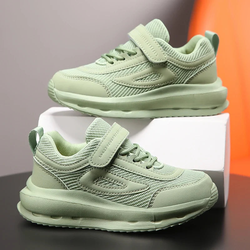 New Children Casual Shoes Breathable Knit Mesh Sneakers for Kids Boys Girls Lightweight Comfortable Running Walking Sports Shoes