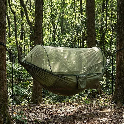 Portable outdoor camping hammock, mosquito net bed, sleeping tent, camping bed, hanging tent, travel shelter, ultralight hammock