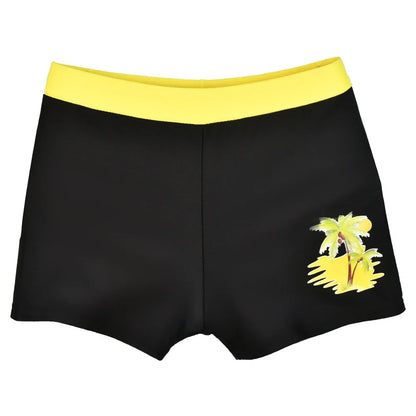 Boys Swim Trunks Kids Casual Beach Shorts Pants Dolphin Coconut Tree Print Vacation Swimwear Summer Child Bathing Suit 23-55kg