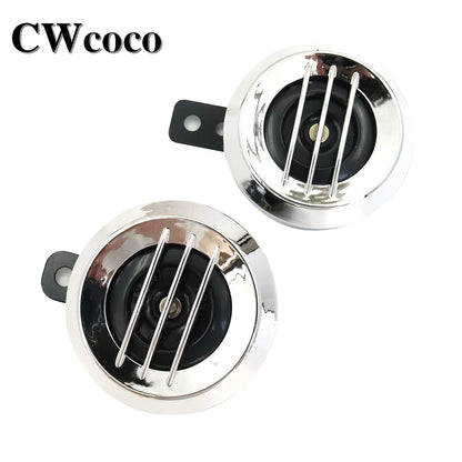 60V 0.2A 100dB Electric Scooter Electric Horn Kits For Citycoco Electric Scooter Harley Electric Scooter Waterproof Loud Horn