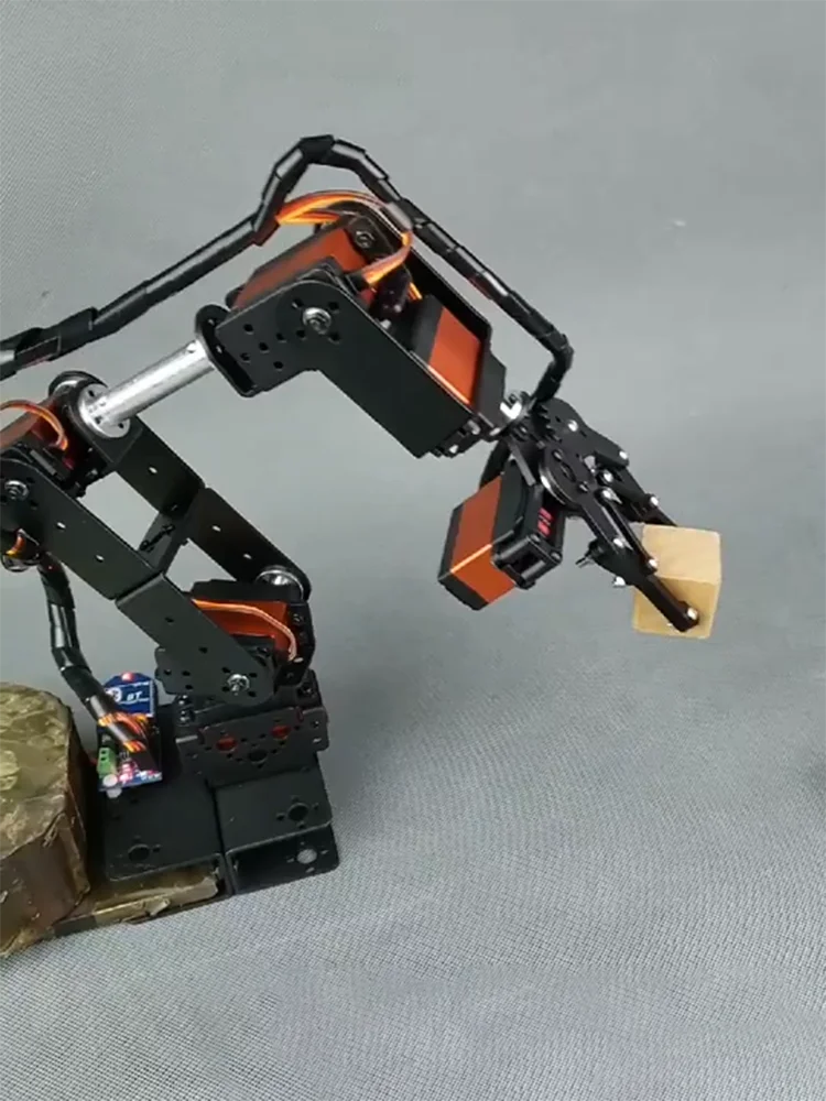 Robotic Arm Kit 6 Dof Programming Robotic Arm DIY kit for Arduino Raspberry Pi Robot For UNO/ESP32 Open Source Code and Tutorial