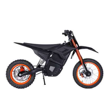 New Off Road Motorcycle Speak 6000W Powerful Motor 72V25AH Battery 75km/h Electric Bicycle 17inch Tire Mountain Electric E-bike