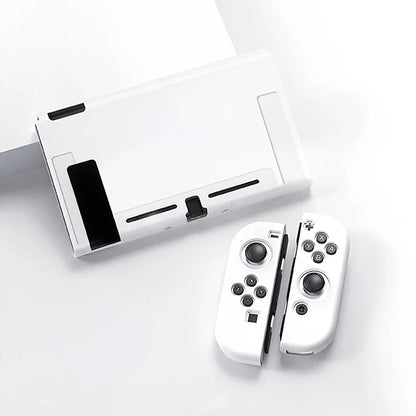 NEW SALE Protective Case Compatible With  Switch OLED Console And Joy-Cons, Switch Can Be Inserted In Dock With Shell