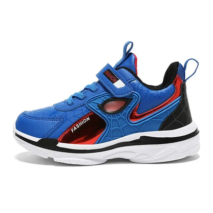 Autumn Children Shoes Boys Sneaker Cartoon Lightweight Luxury PU Leather Sneaker Kids School Casual Sports Shoes Size 28-37