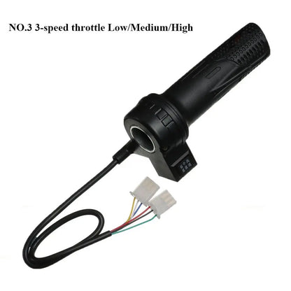 Electric E-Bike Twist Throttle 12V 24V 36V 48V Universal Scooter Parts E-Bike Speed Handlebar Throttle Cycling Throttle Grip