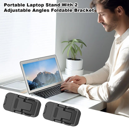 2pc Computer Stand For Laptop Flexible Laptop Holder Laptop Stands For Desk Multipurpose Folding Laptop Stand Desk Laptop Stand