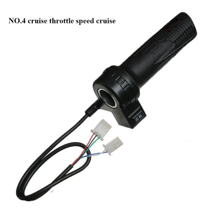 Electric E-Bike Twist Throttle 12V 24V 36V 48V Universal Scooter Parts E-Bike Speed Handlebar Throttle Cycling Throttle Grip