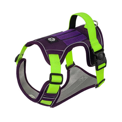 Pet Dog Tactical Harness Reflective For Medium Large Dogs Vest Adjustable Reflective Big Dog Harnesses Pet Accessoires Supplies