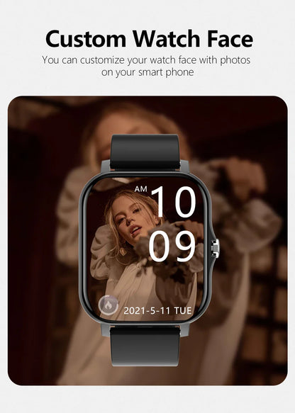 Multifunction Smart Watch For Men Women Kids Message Remind Music Control Sport Step Calories D13 Smartwatch Alarm Clock 116Plus