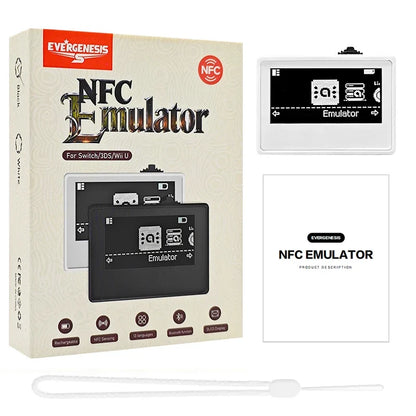 For Amiibo Chargeable Intelligent Simulator Emulator Bluetooth-Compatible Universal Writer for Switch2/Wiiu/3DS Game Accessories