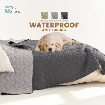Waterproof Dog Bed Blanket Sofa Cover Pet Blanket for Furniture Bed Couch - Easy to Clean Dog Bed Cover