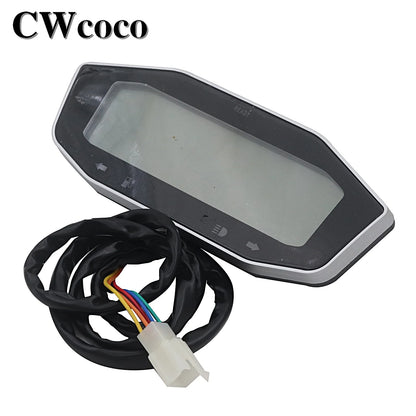 Electric Scooter 60V 72V Odometer Battery Power Display Speedometer Gear Table For Citycoco Scooter Harley Scooter Accessories