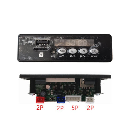 Children's electric car Bluetooth music player with USB interface MP3 music version chip, 12V music player speaker accessories