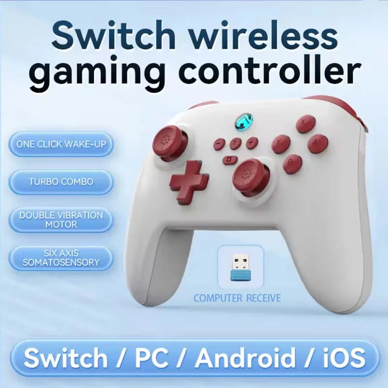 S11 Wireless Bluetooth-compatible Game Controller Suitable For Switch PC Mobile Phone With Wake-up Vibration Somatosensory Game