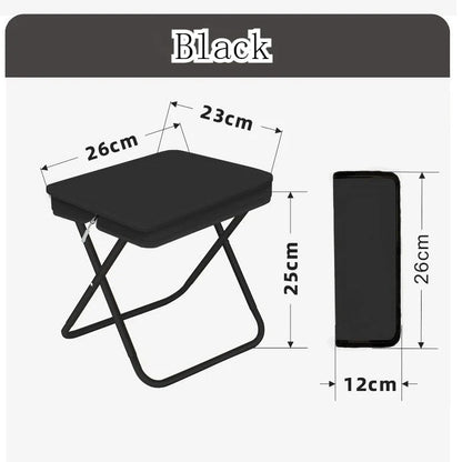 Summer days call for outdoor fun! Use this compact folding stool for family camping, backyard parties, hiking and fishing trips.