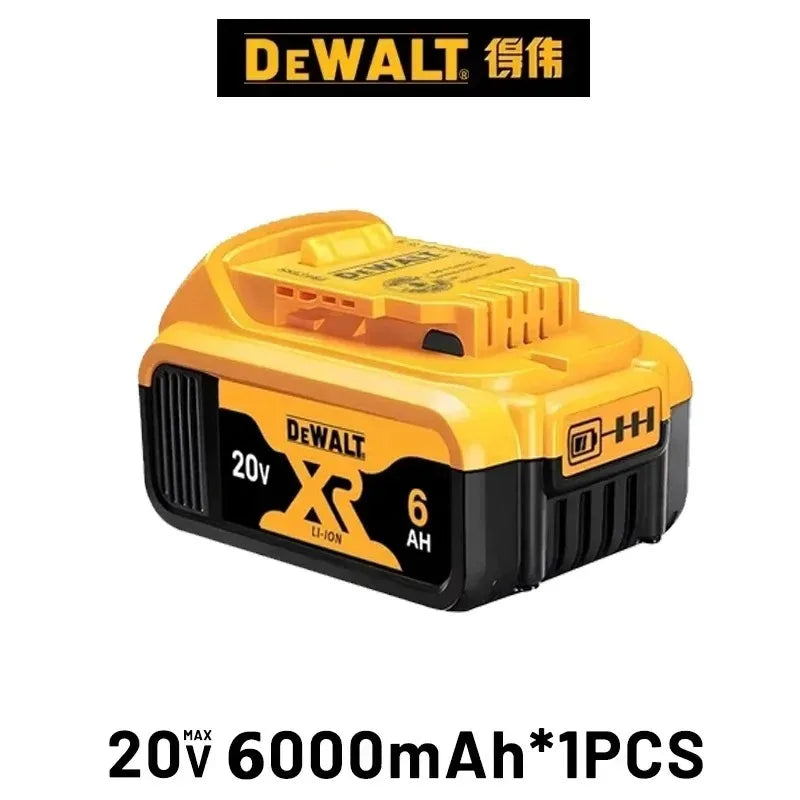 100% Original Dewalt 20V 6000mah Power Tool Battery Dcb206 Dcb205