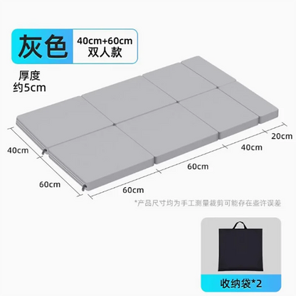 Folding Camping Bed Portable With Mattress For Car SUV Space Saving Foldable Cot For Adults Outdoor Travel Home Office Nap