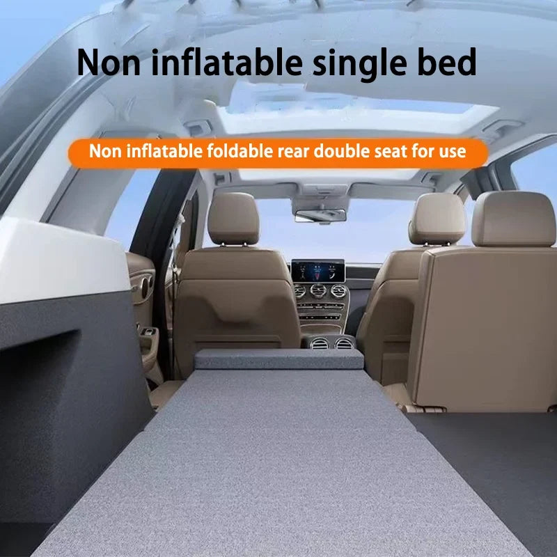 Car Mattress Camping Bed  Folding Bed Travel Sleeping Pad Office Rest Mat Car Rear Sleeping Pad Folding Extension Board