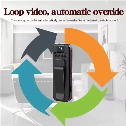 1080P Portable Wifi Mini Camera Digital Video Recorder Worn Police Night Vision BodyCam Infrared Miniature Camcorder
